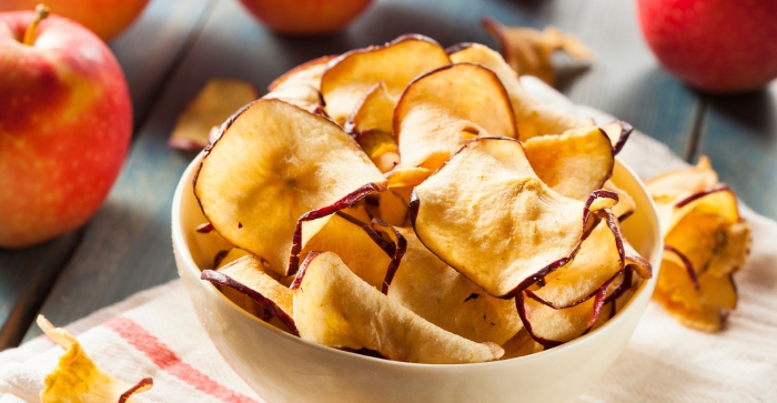 Apple Chips- Healthier Substitute to Potato Chips